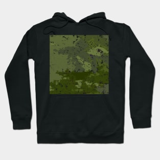 Dark Camo, Camouflage, Tactical Military Map, WW2, Vietnam Hoodie